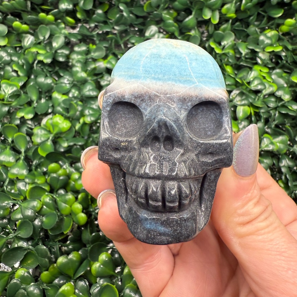 Trolleite Skull Carving - Picture 6 of 7